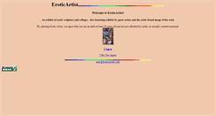 Desktop Screenshot of eroticartist.com